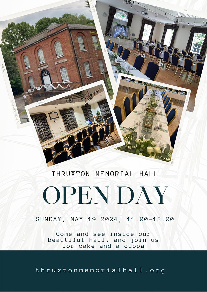 Thruxton Memorial Hall in Hampshire